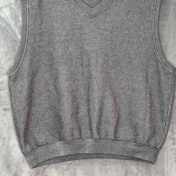 90'S Nike Golf Sweat Vest Made in Peru Men's XL‎ V-neck Pullover Vintage Fleece - Picture 3 of 8